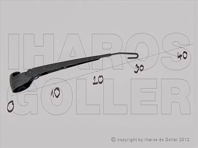 VW Golf IV 1997-2003 - Hátsó ablaktörlő kar lapát nélkül (3/5 ajtós)
