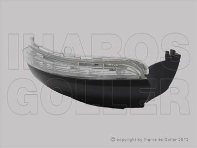 VW Golf VI 2008-2012 - VTK borítás alsó rész jobb, villogóval