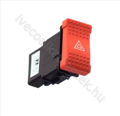 Elakadásjelző vészvillogó kapcsoló 06> - DAILY - 69501526, 69500489 -  - IVECO EREDETI Eredeti új 69501526