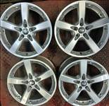  5x100 7x17 ET35 használt Aluett alufelni garnitúra többféle autóra alkalmas!