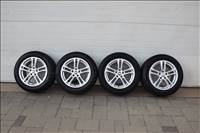  5x112 lyukosztású 17" újszerű alufelni, rajta 235/55 használt Bridgestone nyári gumi gumi 