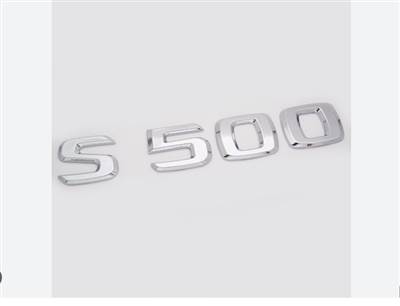 Mercedes W222 S osztály S500 csomagtérajtó felirat  a2228170815