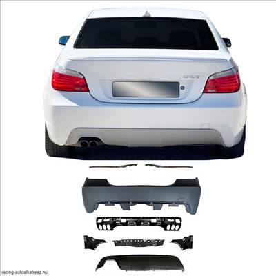 BMW E60 03-10 hátsó lökhárító
