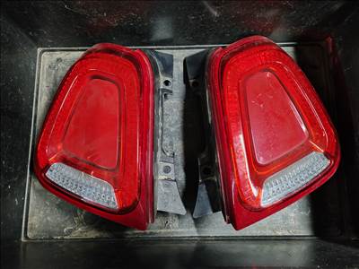 Fiat 500 hátsó lámpa, Facelift, cabrio
