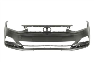 Volkswagen Polo Mk6 017.06.01-2021.06.20 utángyártott új első lökhárító alapozott 2g0807217gru