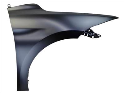 Hyundai Elantra 2015-2020 utángyártott új jobb első sárvédő, nem oldalindexes kivitel 66321f2000