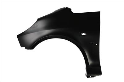 Peugeot 1007 2005-2009 utángyártott új bal első sárvédő, oldalindexes kivitel 7841r4