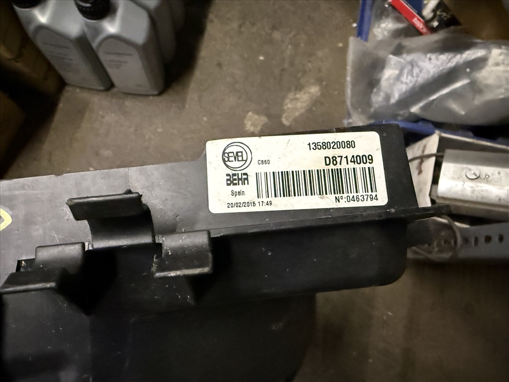 Fiat Ducato 2.3D ventilátor D8714009 4. kép