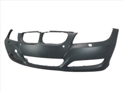 BMW 3 E90, E91 2008.09.01-2011.10.31 utángyártott új első lökhárító alapozott parkszemzor és fényszóró mosó helyes 51117204249