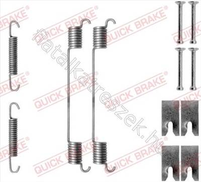 Fékpofa rögzítő készlet - TRANSIT, MUSA, IDEA, FOCUS, 308, NEMO - 105-0814, QB105-0814 -  - QUICK BRAKE Egyéb QB105-0814