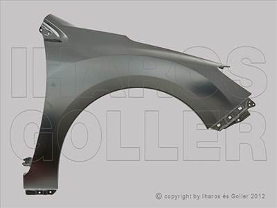 Subaru Impreza 2011-2016 - Első sárvédő jobb, nem oldalvillogós
