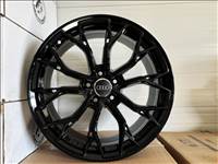 Audi RS Style 18" 5x112 Fekete alufelni ÚJ 18 coll VW Skoda Seat