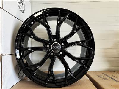 Audi RS Style 18" 5x112 Fekete alufelni ÚJ 18 coll VW Skoda Seat