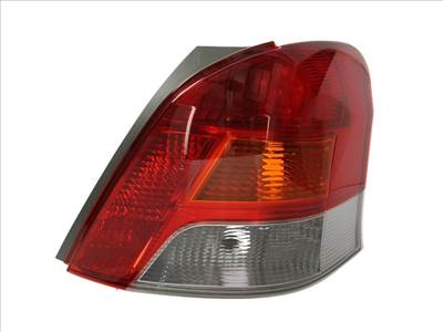 Toyota Yaris II. 2009.01.01-2011.10.15 utángyártott új jobb hátsó lámpa, sárga vill. (LED-es) 815510d250