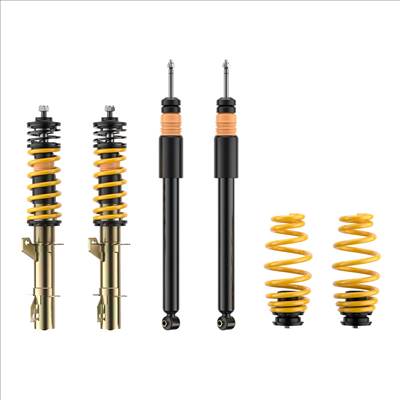 ST made by KW Volkswagen Bora, kivéve 4-Motion, 1998.11-től, (első tengely terhelés 1020kg alatt), ST X állítható magasságú futómű