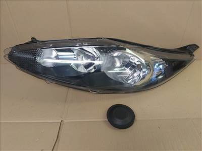 Ford Fiesta 2008-2013 utángyártott új bal első fényszóró H1/H7 fekete h. (motorral) TYC 1678066