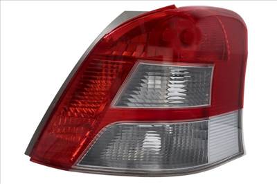 Toyota Yaris II. 2009.01.01-2011.10.15 utángyártott új jobb hátsó lámpa, fehér vill. (LED-es) 815510d251