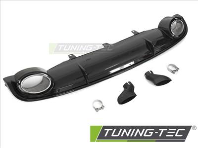 Audi A7 (C7 - 4G) AUDI A7 C7 10-14 SPORT Fényes Fekete Diffúzor Dupl