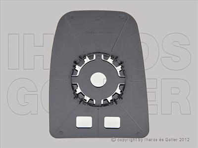 Iveco Daily 2014-2019 - Tükörlap cserélhető, bal, domború (felső)