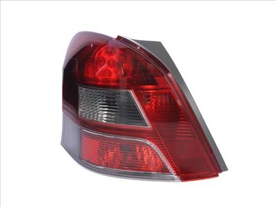 Toyota Yaris II. 2009.01.01-2011.10.15 utángyártott új bal hátsó lámpa fehér vill. (LED-es) 815610d251