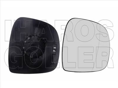 Mercedes Viano 2003-2010 W639  - Tükörlap cserélhető jobb, aszf., fűthető (nagy)