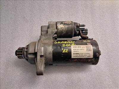 Volkswagen Sharan II 2.0 crtdi CFF önindító  02m911024c