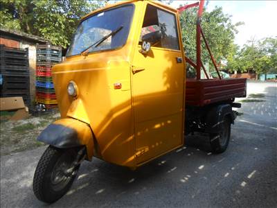 EMPOLINI,1969-ES OLASZ OLDTIMER 3 KEREKŰ KISÁRÚSZÁLLÍTÓ ELADÓ