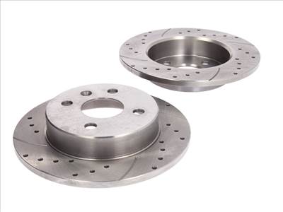 Speedmax Opel Astra H, 2004-2010-ig, 240x10mm-es, 1pár hátsó féktárcsa