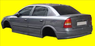 Opel Astra G ajtó bal hátsó 4 ajtóshoz , sedan , lépcsőshátú z163szurk z163astra