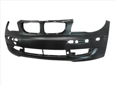 BMW 1 E87, E81 2007.04.01-2011.05.31 utángyártott új első lökhárító fényszóró mosó jelöléssel alapozott 51117185125