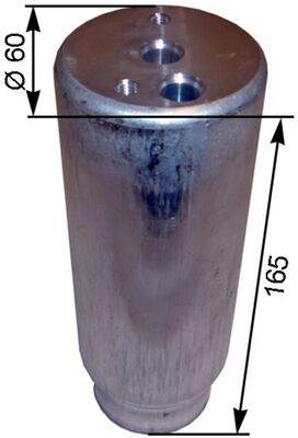 MAHLE AD 253 000S - klíma szárítószűrő MERCEDES-BENZ