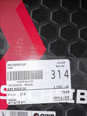 Nissan Micra V fékdob  1001848299 qwpwbdr130