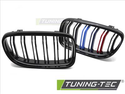BMW E90/E91 LCI (09-11) FÉNYES FEKETE Tri-Colour Tuning-Tec Hűtőrács