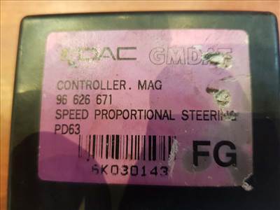 Opel Antara kormányszög érzékelő vezérlőegység