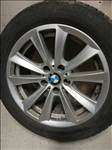 5x120 lyukosztású 17" használt alufelni, rajta 225/55 használt Continental téli gumi gumi 