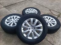 16" Gyári Opel alufelni, rajta 215/65 R16 Semperit téli gumikkal Mokka