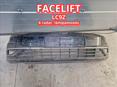 Volkswagen Golf VII első lökhárító LC9X (facelift) (lámpamosós, 4 radaros, javított) (30508)