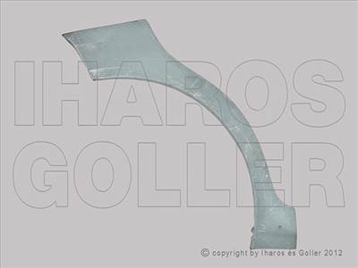 Chevrolet Spark 2005-2010 - Hátsó sárvédő javítóív jobb