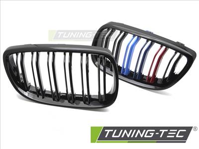 BMW E92/E93 (06-10) FÉNYES FEKETE Tri-Colour Tuning-Tec Hűtőrács