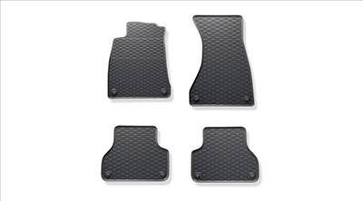 AUDI A4 B9 8W Geyer &amp; Hosaja Prémium fekete gumiszőnyeg szett patenttal