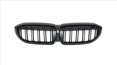 BMW G20 G21 2019-2022 lakkozott fekete M4 stílusú vese