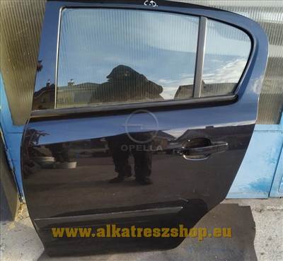 Opel Corsa D bal hátsó ajtó - fekete
