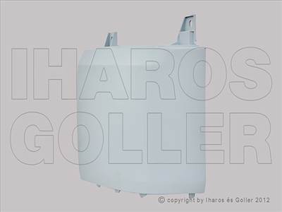 VW T6 2015-2019 Caravelle/Multivan - Hátsó lökhárító sarok jobb, alapozott