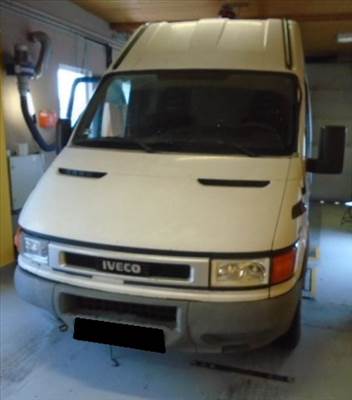 2004 IVECO 35 S 13, 2.8 Diesel manuális - balkormányos jármű bontása! 