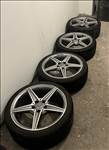 Kétméretes 18-as Mercedes AMG felni garnitúra (5x112) Pirelli téli gumikkal eladó!