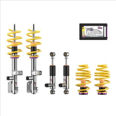 KW Volkswagen Multivan T7, 2021.08-tól, DDC Plug and Play állítható magasságú futómű