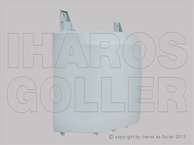 VW T6 2015-2019 Caravelle/Multivan - Hátsó lökhárító sarok bal, alapozott