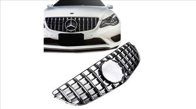 Mercedes Benz W207 C207 A207 2013-2017 króm - lakk fekete hűtőrács Panamerica AMG GT stílusban