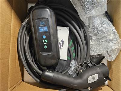 Eladó új 10m EVSE EV töltő Type 1 1 fázis (3, 6kw) 6-16A EU dugó elektromos járműhöz +táska