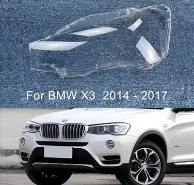 BMW X3 F25 lci, X4 F26 lci lámpabúra, fényszóró búra 2014-2017 Bal oldal (sofőr oldal)
